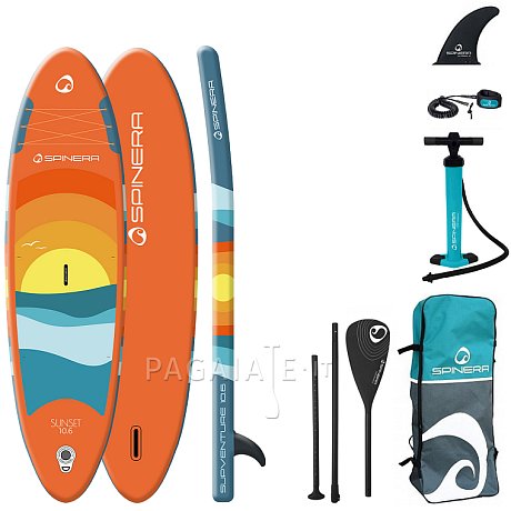 SUP MOAI MULTI-PERSON 12'4 - SUP gonfiabile opzione: set base