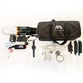 MOTORE AQUA MARINA BlueDrive X 2026 modello 3,0 - per SUP, kayak e scooter subacqueo - 1x batteria, 1x caricabatterie