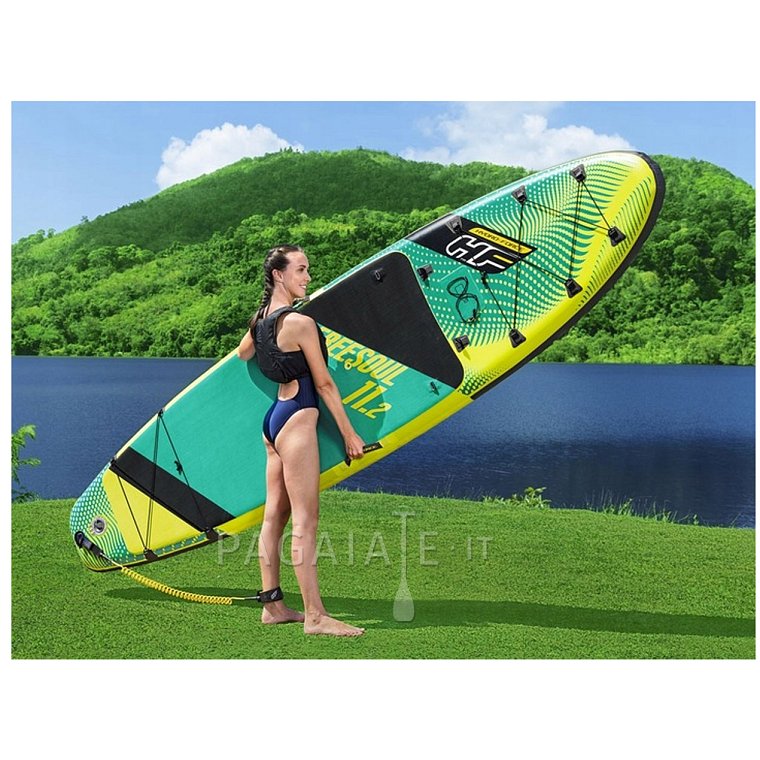 Paddleboard HYDRO FORCE FREESOUL COMBO 11'2 komplet s plachtou 2023 - nafukovací paddleboard, windsurfing, kajak