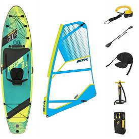 SUP HYDRO FORCE FREESOUL COMBO 11'2 WindSUP 2023 completo di vela STX - SUP gonfiabile, WindSUP,  kayak