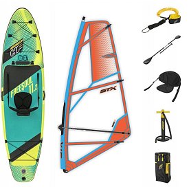 SUP HYDRO FORCE FREESOUL COMBO 11'2 WindSUP 2023 completo di vela STX - SUP gonfiabile, WindSUP,  kayak