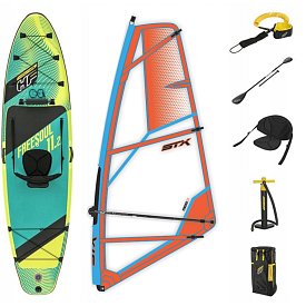 SUP HYDRO FORCE FREESOUL COMBO 11'2 WindSUP 2023 completo di vela STX - SUP gonfiabile, WindSUP,  kayak