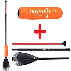 Set - pagaia Aqua Marina Sports III + floater