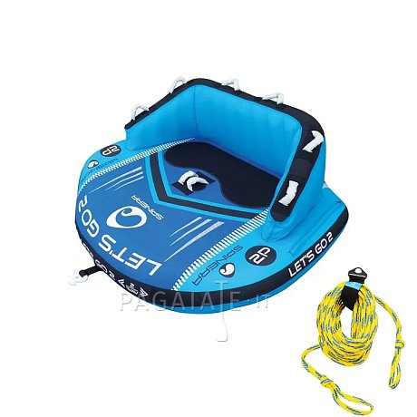 Gonfiabile da traino SPINERA LET'S GO 2 towable - 2 posti