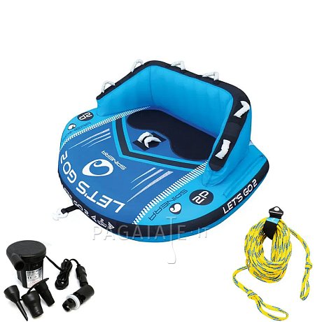 Gonfiabile da traino SPINERA LET'S GO 2 towable - 2 posti