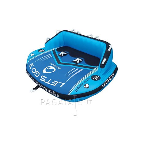 Gonfiabile da traino SPINERA LET'S GO 3 towable - 3 posti