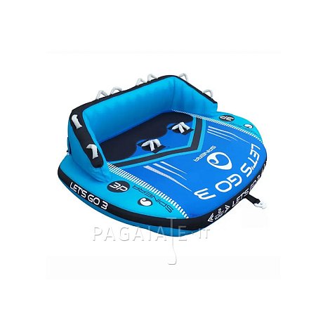 Gonfiabile da traino SPINERA LET'S GO 3 towable - 3 posti