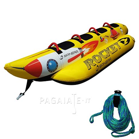 Gonfiabile da traino SPINERA ROCKET 4 towable - 4 posti