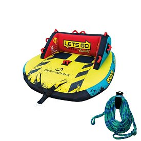 Gonfiabile da traino SPINERA LET'S GO FAMILY 4 towable - 4 posti
