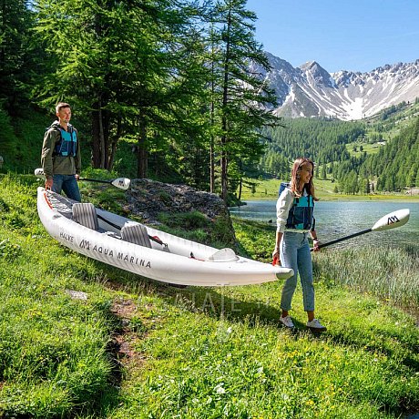 Kayak AQUA MARINA HALVE 2024 - kayak gonfiabile 1/2 posti
