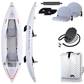 Kayak AQUA MARINA HALVE 2024 - kayak gonfiabile 1/2 posti
