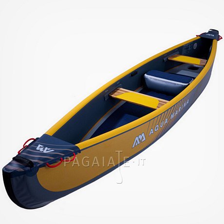 Canoa AQUA MARINA Tomahawk AIR-C modello 2024 - canoa gonfiabile 3 posti