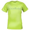 T-shirt uomo PADDLEBOARDING NEON GREEN lycra manica corta