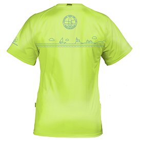 T-shirt uomo PADDLEBOARDING NEON GREEN lycra manica corta