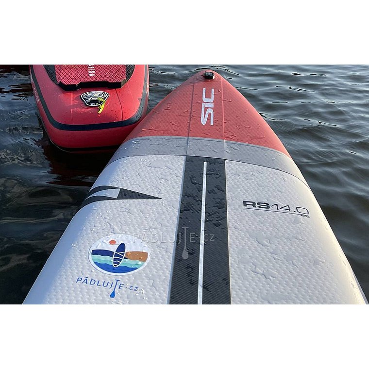 Samolepka na auto paddleboarding