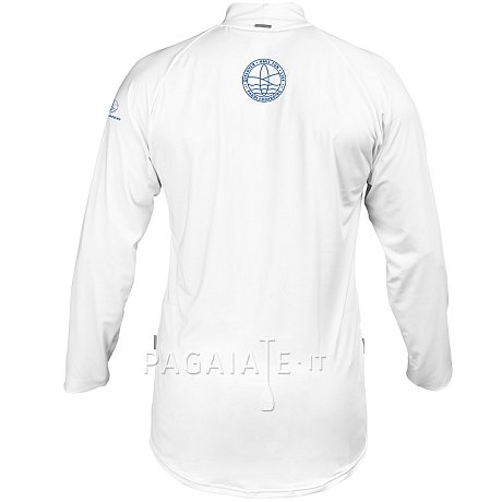 T-shirt uomo PADDLEBOARDING WHITE lycra manica lunga