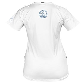 T-shirt donna  PADDLEBOARDING STAMP WHITE lycra manica corta