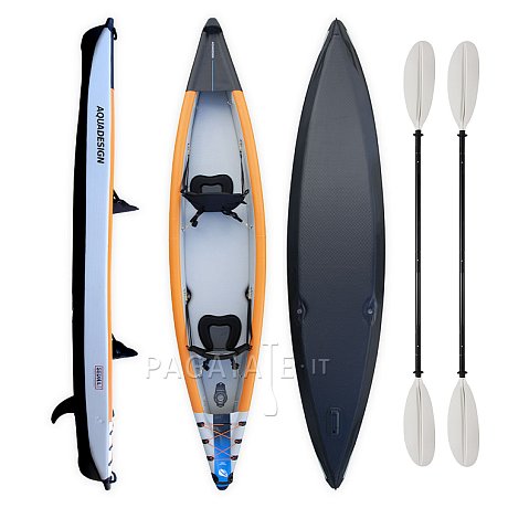 Kayak AQUADESIGN SEDNA 415 - kayak gonfiabile 2 posti