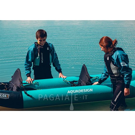 Kayak AQUADESIGN Koloa 400 - kayak gonfiabile 3 posti