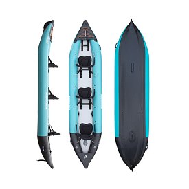 Kayak AQUADESIGN Koloa 400 - kayak gonfiabile 3 posti