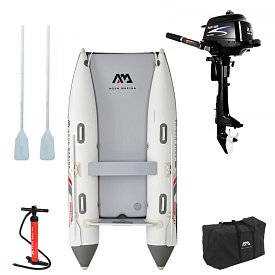 Gommone AQUA MARINA Aircat 3,35m AD BT-AC335 - gommone gonfiabile con pavimento in drop-stitch