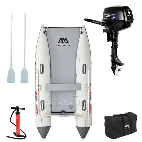 Gommone AQUA MARINA Aircat 3,35m AD BT-AC335 - gommone gonfiabile con pavimento in drop-stitch
