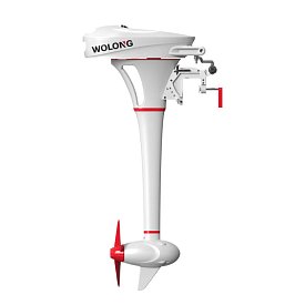 Motore fuoribordo elettrico WOLONG ​FLOWSTAR 1,5 kW con gambo S e batteria