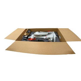 Motore fuoribordo elettrico WOLONG ​FLOWSTAR 1,5 kW con gambo S e batteria