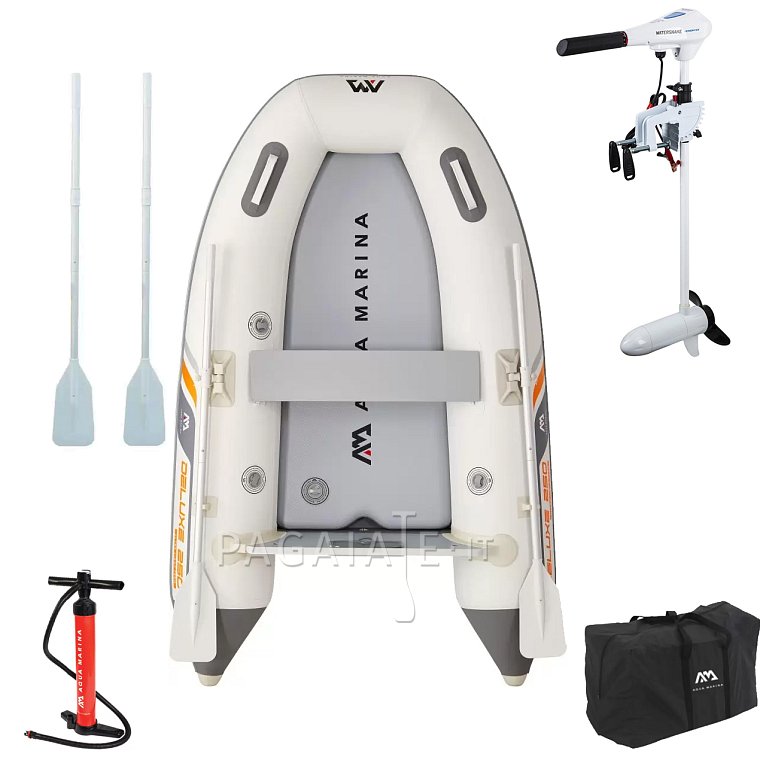 Gommone AQUA MARINA U-DeLuxe 2,5m AD - gommone gonfiabile con pavimento in drop-stitch