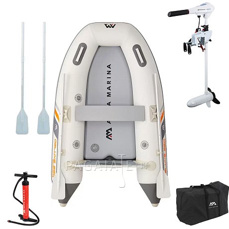 Gommone AQUA MARINA U-DeLuxe 2,5m AD - gommone gonfiabile con pavimento in drop-stitch