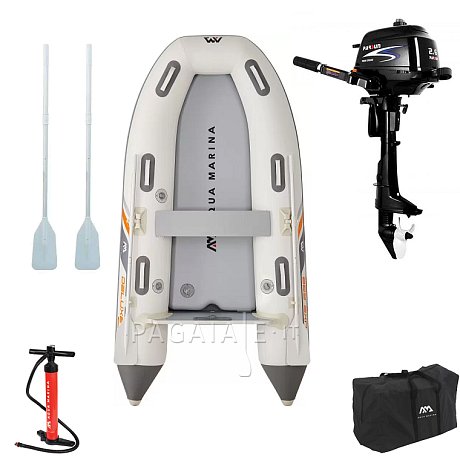Gomone AQUA MARINA U-DeLuxe 2,98m AD - gommone gonfiabile con pavimento in drop-stitch