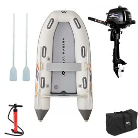 Gomone AQUA MARINA U-DeLuxe 2,98m AD - gommone gonfiabile con pavimento in drop-stitch