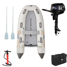 Gomone AQUA MARINA U-DeLuxe 2,98m AD - gommone gonfiabile con pavimento in drop-stitch