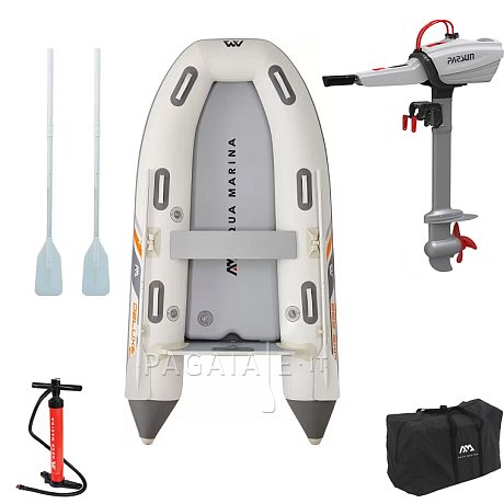 Gomone AQUA MARINA U-DeLuxe 2,98m AD - gommone gonfiabile con pavimento in drop-stitch
