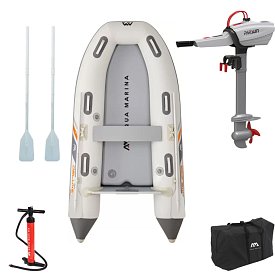 Gomone AQUA MARINA U-DeLuxe 2,98m AD - gommone gonfiabile con pavimento in drop-stitch