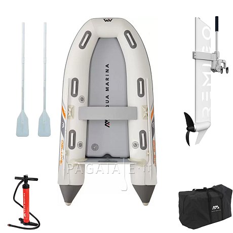 Gomone AQUA MARINA U-DeLuxe 2,98m AD - gommone gonfiabile con pavimento in drop-stitch