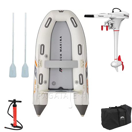 Gomone AQUA MARINA U-DeLuxe 2,98m AD - gommone gonfiabile con pavimento in drop-stitch