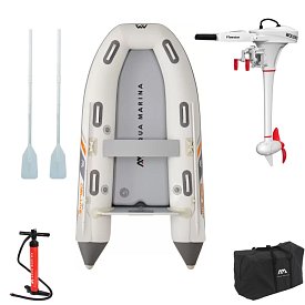 Gomone AQUA MARINA U-DeLuxe 2,98m AD - gommone gonfiabile con pavimento in drop-stitch