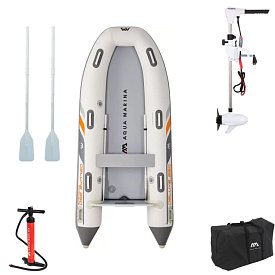 Gommone AQUA MARINA U-DeLuxe 3,5m AD - gommone gonfiabile con pavimento in drop-stitch