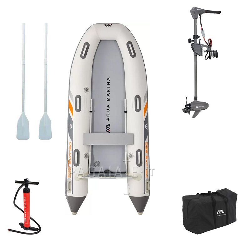 Gommone AQUA MARINA U-DeLuxe 3,5m AD - gommone gonfiabile con pavimento in drop-stitch