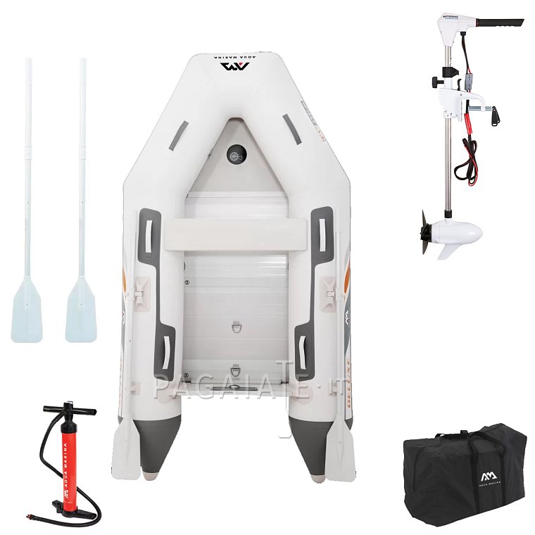 Gommone AQUA MARINA A-DeLuxe 3,6m AL - gommone gonfiabile con pavimento in alluminio