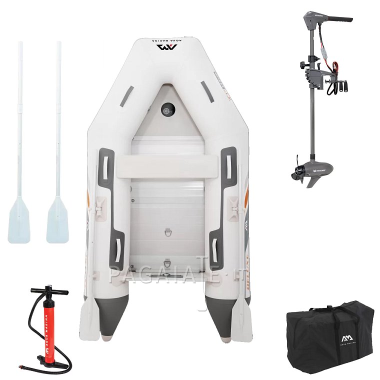 Gommone AQUA MARINA A-DeLuxe 3,6m AL - gommone gonfiabile con pavimento in alluminio