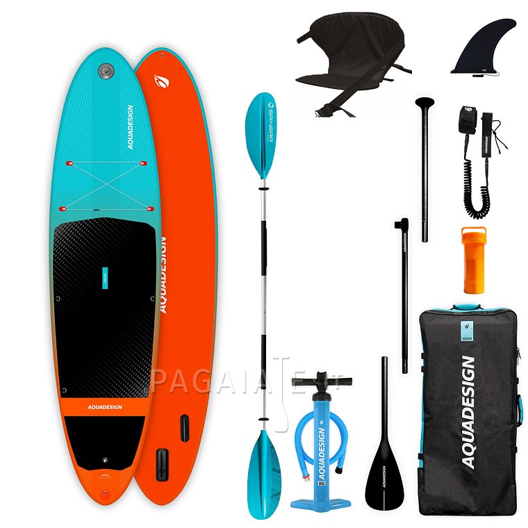 Paddleboard AQUADESIGN Django 10'8 - nafukovací