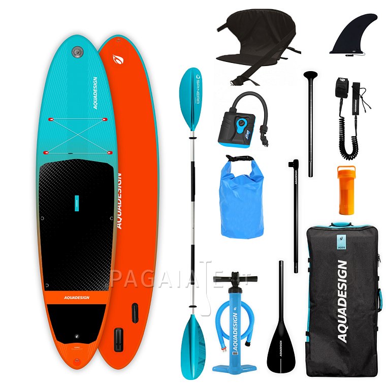 Paddleboard AQUADESIGN Django 10'8 - nafukovací