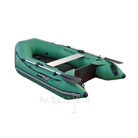 Gommone GLADIATOR AK260AD green - gommone gonfiabile con pavimento in drop-stitch