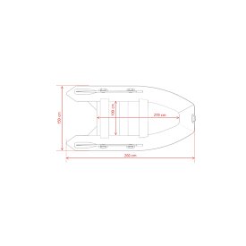 Gommone GLADIATOR AK260AD green - gommone gonfiabile con pavimento in drop-stitch