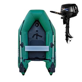 Gommone GLADIATOR AK260AD green - gommone gonfiabile con pavimento in drop-stitch