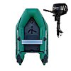 Gommone GLADIATOR AK260AD green - gommone gonfiabile con pavimento in drop-stitch