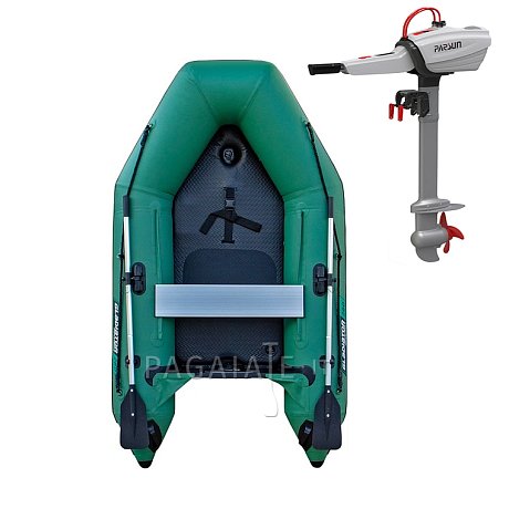 Gommone GLADIATOR AK260AD green - gommone gonfiabile con pavimento in drop-stitch