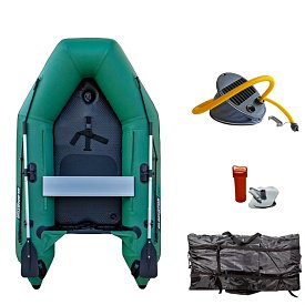 Gommone GLADIATOR AK260AD green - gommone gonfiabile con pavimento in drop-stitch